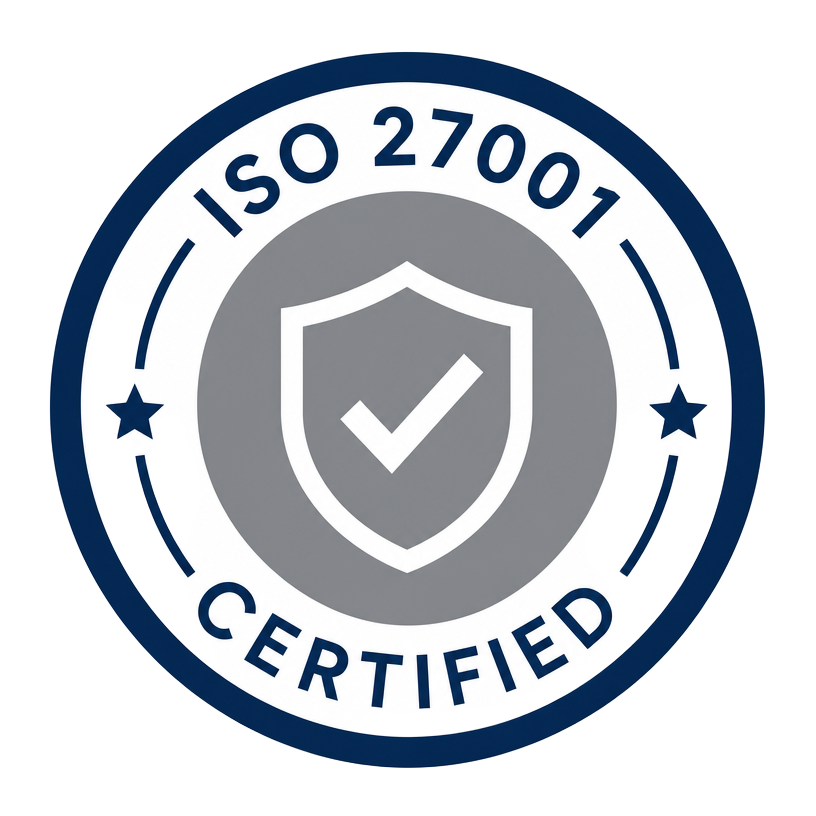 ISO 27001 certified