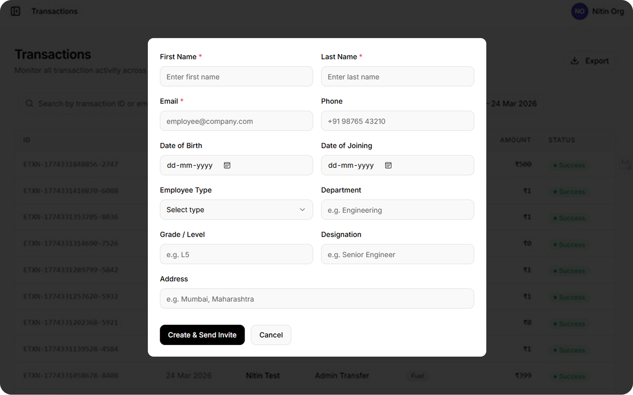 Configure